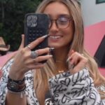 McKenzi Brooke Instagram - Come along with @mckenzibrooke on the road to Stagecoach in the Pink Cyber Truck! 🤠💖🎶 Do it LIVE. 🚀 #Vinivia #DoitLIVE #stagecoach #teslacybertruck