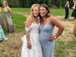 Meagan Martin Instagram - Such an incredible weekend celebrating one of my best friends @sashadigiulian and her hubby @erikosterholm ❤️👰🏼‍♀️🤵🏼‍♂️!!! It was truly one of the most beautiful days to witness so much love in the air! Absolutely honored to be able to stand by Sasha’s side with the other incredible women in her life! I’ve loved every moment of our friendship and all of the the adventures we’ve had! I’m so excited for all the adventures to come, which will probably include not being able to keep up with you and Erik’s stamina, but psyched to try 🤩! Welcome to the wife life 😜❤️!!! 📸 by @rosserlebeau 🙌