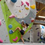 Meagan Martin Instagram - Had a fun girls climbing day with these lovely ladies over the weekend and @lizzyasher who joined us a bit later! Lots of laughs, try hard, and mysterious pelvis moments 😂! This was the first time I left my baby to go do something for myself. Of course I felt stressed before, mainly because my little bear has yet to take a bottle, but I left one with dad just in case. Of course it was smooth sailing for the boys and @davewetmore1 even sent me an adorable stroller pic while I was away. I’m absolutely loving how great climbing feels each time I’m in the gym, still blows my mind what women’s bodies are capable of! Felling especially great to be able to jump around again! Thanks @garrettgregor for the classic group photo! @soill @organicclimbing @frictionlabs
