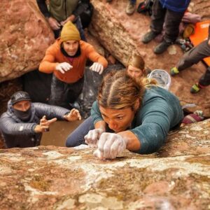 Meagan Martin Instagram - Thank you to everyone who has watched and enjoyed the first 3 episodes of @hbomax’s The Climb! It’s still so crazy to me to actually be able to see it on tv! @prideofgypsies and @chris_sharma you came up with a genius idea and I’m so honored and thankful that I got to be a part of it. To everyone who was involved with this show from producers, casting, crew and our wonderful climbers I’m so proud of everyone! I thought it’d be fun to share some behind the scenes photos as well as some of the photos from the show. We had an absolute blast and an incredible adventure! Don’t miss the next three episodes out tomorrow! Forgive me if I didn’t tag you apparently you can only tag 20 people, I also don’t have everyone’s insta, but you know I love you all 😍!!! More fun bts stuff to come!