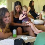 Meagan Martin Instagram – Just a few snaps from the lovely shower celebrating our little baby! Thank you to everyone who made the day so special and for joining in person and on zoom! Feeling so loved and excited to bring this new life into the world 🥰!!! Big thank you to @macckenzz and @marymeck for planning and hosting such a wonderful day! It was truly perfect! So thankful ❤️!!! I love that Vera is the only one paying attention to the camera I the last photo, classic 🥰!