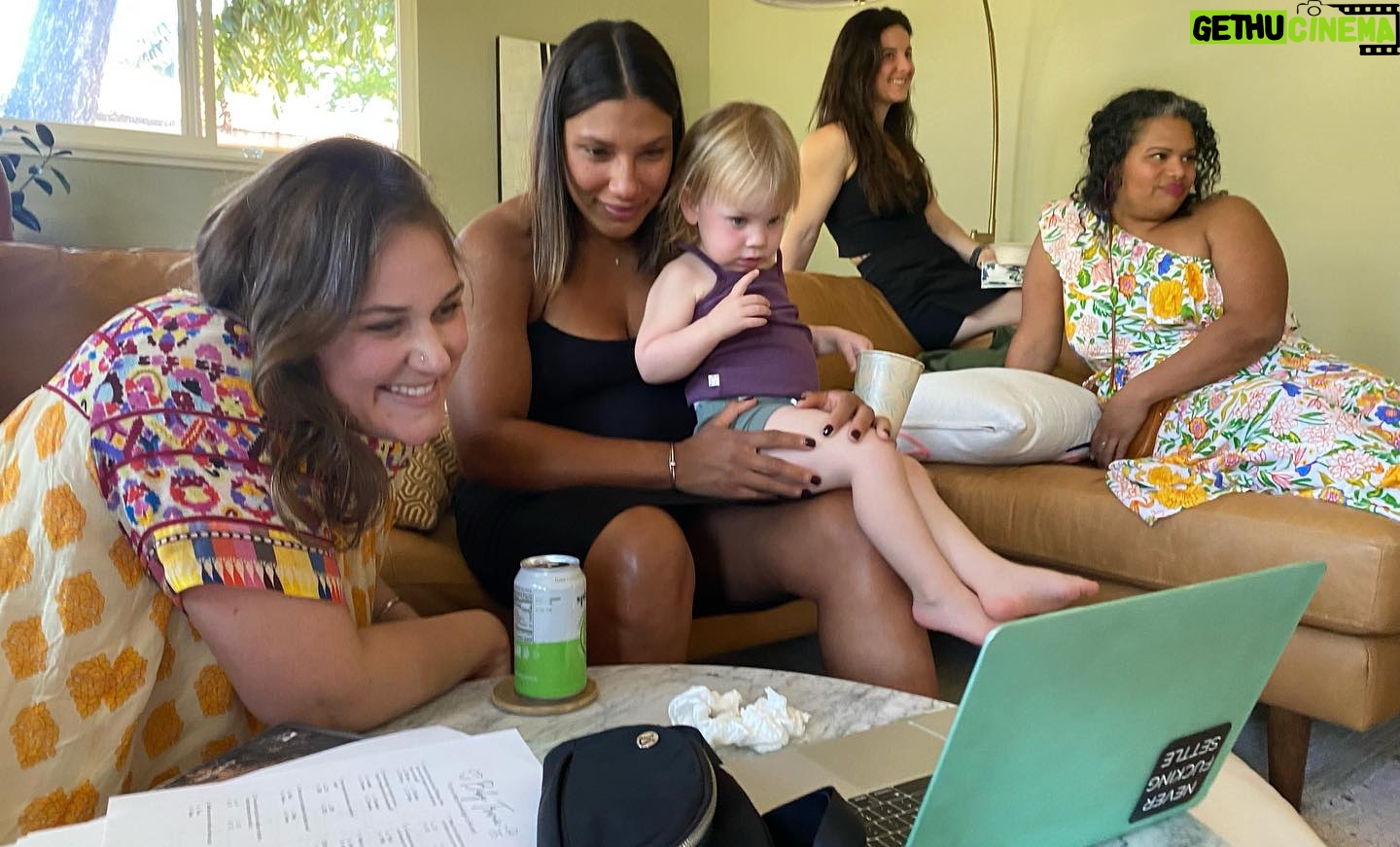 Meagan Martin Instagram - Just a few snaps from the lovely shower celebrating our little baby! Thank you to everyone who made the day so special and for joining in person and on zoom! Feeling so loved and excited to bring this new life into the world 🥰!!! Big thank you to @macckenzz and @marymeck for planning and hosting such a wonderful day! It was truly perfect! So thankful ❤️!!! I love that Vera is the only one paying attention to the camera I the last photo, classic 🥰!