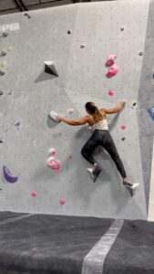 Meagan Martin Instagram - I knew recovering mentally from this miscarriage would be more difficult than the last one, but I did not foresee the difference that the physical recovery would bring. I’ve been back climbing for two weeks now and it feels so great to be able to move again!!! Trying to be patient as my skills take their time returning, but very pleased with this send today ☺️!!! @prana @soill @organicclimbing @frictionlabs