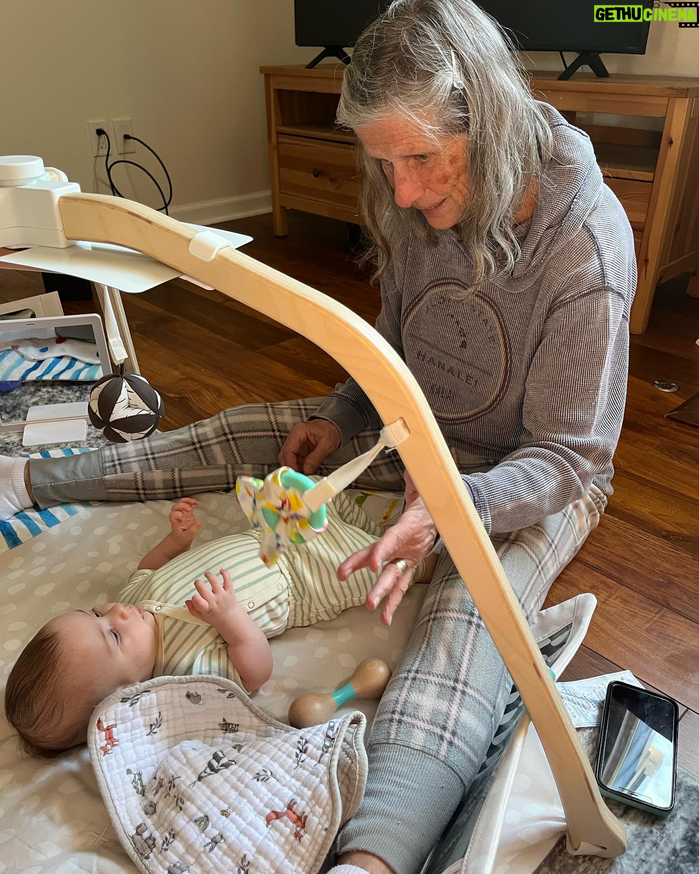 Meagan Martin Instagram - So lucky to have my Grandma and Indy’s Great Grandma come for a visit! So much fun over the last week and a half! Love and miss you so much already @norenedivens ❤️❤️❤️