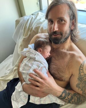 Meagan Martin Instagram - Indiana (Indy) Bear Wetmore ❤️!!! We’ve had a little over a week to get to know our little Bear and we couldn’t be more obsessed! He arrived a few days early 12/09/23 at 6lbs 5.6oz and 20.67 inches long. He loves hanging in the backyard with his daddy, drinking lots of milk, and sleeping while held. He hates a diaper changes and a full swaddle, and is learning to like his bassinet at night. My labor was quite long with my water fully rupturing on the 6th, so we got to spend a good chunk of time in the hospital before Indy joined us earth side. It was a wild few days and I’m so thankful for my husband @davewetmore1 who was right there with me through it all! I love you and I couldn’t have done it without you. Huge thank you to my care team, the doctors, L&D nurses, and postpartum nurses! They were all rock stars and made me feel confident and well taken care of even when things felt scary. In the end my OB got to deliver Indy and it was so special and something I will always remember. After almost two years of waiting for a healthy baby, we can finally hold him in our arms. Even though it was a tough road to get here, he was worth the wait ❤️!!!