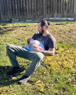 Meagan Martin Instagram - Indiana (Indy) Bear Wetmore ❤️!!! We’ve had a little over a week to get to know our little Bear and we couldn’t be more obsessed! He arrived a few days early 12/09/23 at 6lbs 5.6oz and 20.67 inches long. He loves hanging in the backyard with his daddy, drinking lots of milk, and sleeping while held. He hates a diaper changes and a full swaddle, and is learning to like his bassinet at night. My labor was quite long with my water fully rupturing on the 6th, so we got to spend a good chunk of time in the hospital before Indy joined us earth side. It was a wild few days and I’m so thankful for my husband @davewetmore1 who was right there with me through it all! I love you and I couldn’t have done it without you. Huge thank you to my care team, the doctors, L&D nurses, and postpartum nurses! They were all rock stars and made me feel confident and well taken care of even when things felt scary. In the end my OB got to deliver Indy and it was so special and something I will always remember. After almost two years of waiting for a healthy baby, we can finally hold him in our arms. Even though it was a tough road to get here, he was worth the wait ❤️!!!