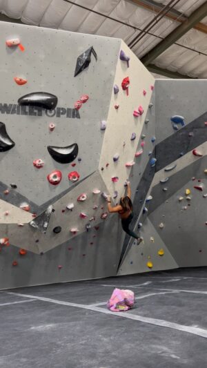 Meagan Martin Instagram - Saturday was a BIG day for me! This was the first day since my recent miscarriage that I felt somewhat like myself climbing! I know the body takes time to heal and regain strength, but I was starting to feel like I’d never feel like myself again. So happy to be on the up and up 🥰!!! 

#miscarriage #climbing