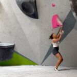 Meagan Martin Instagram – Had a fun girls climbing day with these lovely ladies over the weekend and @lizzyasher who joined us a bit later! Lots of laughs, try hard, and mysterious pelvis moments 😂! This was the first time I left my baby to go do something for myself. Of course I felt stressed before, mainly because my little bear has yet to take a bottle, but I left one with dad just in case. Of course it was smooth sailing for the boys and @davewetmore1 even sent me an adorable stroller pic while I was away. I’m absolutely loving how great climbing feels each time I’m in the gym, still blows my mind what women’s bodies are capable of! Felling especially great to be able to jump around again! Thanks @garrettgregor for the classic group photo!
@soill @organicclimbing @frictionlabs
