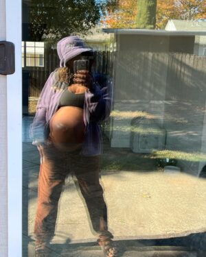 Meagan Martin Instagram - How it started vs. How it’s going
@prana edition! 

My journey with @prana first started back in 2003. This first photo is from an old PCA comp (iykyk) 20 years later and I’m about to step into a new phase of life. The originals line is one that sparks so much nostalgia for me. A time when climbing was a much smaller sport/community than it is today. Though I’d love to be galavanting out in the mountains in these new threads, long car rides are no fun in the third trimester for me. Excited for the cooler temps to go for walks and hang out in my backyard in these cool new styles that pay homage to the originals! Just a millennial over here trying to do a backyard photoshoot. Gen Z would probably be embarrassed as well as whatever generation my little one is gonna be a part of 😂! #prAnaPartner #prAnaAdventurer