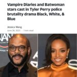 Meagan Tandy Instagram – Happy to announce I’m back on the playground with this role, telling Fela’s story. My first time working with the man himself, @tylerperry . Coming 2024 🎥