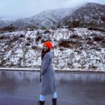 Meagan Tandy Instagram - Woke up to a winter wonderland in my backyard today ❄️ • Yes, this is Southern California ❄️ ⛄️ #california #winter #snow