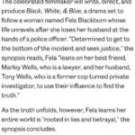 Meagan Tandy Instagram – Happy to announce I’m back on the playground with this role, telling Fela’s story. My first time working with the man himself, @tylerperry . Coming 2024 🎥