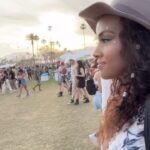 Meagan Tandy Instagram - Just out here having fun and making memories with great people. @melimarty I love you dearly. Coachella, you were great ✌🏽💃🏽 #coachella #coachella2023