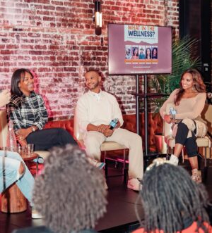 Meagan Tandy Instagram - Words don’t even describe what mentorship and volunteerism does to and for me. I always say this, creating and producing “Girl Talk” as well as The Meagan Tandy Foundation is the best thing I have ever done so far in my life @herempirecon . It brings me so much joy to create programs for today’s teens and young women where they can have access to backpacks, school supplies, information and opportunity.
✨
I’m thankful to have had a space to share my mental health journey as well as share some advice and wisdom I’ve developed along the way at @lagathers . @itsaaronbernard @itsbrianhenry have created a beautiful safe space for us through “What In The Wellness” and I am truly honored to have been asked to sit with them on this panel. Thank you so much guys. I think you both are friggin amazing.
✨
I’m thankful I got to soak up some of the wisdom and knowledge shared by my fellow panelists @coreyemanuel @drjay_la who were dropping gems the entire event 💃🏽 Those two-powerful 🫰🏽 🔥
✨ 
While the conversation is forever ongoing, it will also continue next month at my next speaking engagement. Thankful for everyone’s love and support for my programs over the years. What a blessing to share these experiences with not only the kids and participants, but with you all as well ❤️
Photographer : @felishacarrasco55 📸