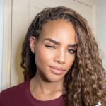 Meagan Tandy Instagram - Before and Aftering again #beforeandafter #makeuptransition #afro #goddessbraids #braidextensions #goddesslocs