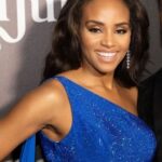 Meagan Tandy Instagram - Apparently this was a good song to put over a compilation of videos from the event the other night 😝 We’re just having fun 💃🏽 😆 #goldenglobes #mua #royalblue #royalbluedress