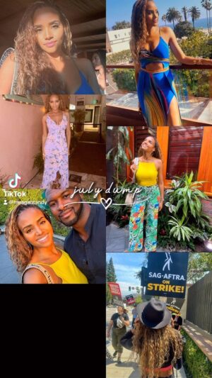Meagan Tandy Instagram - July 2023 was fun #capcut #julydump #fyp #foryoupage❤️❤️ #collage