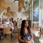Meagan Tandy Instagram - The many stages of what grabbing lunch with me looks like😝 • If we’re not laughing at some point, then we ain’t having fun 🤩 • With my buddy @raquelrdorsey