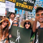 Meaghan Rath Instagram - Hey hey, Ho Ho, Corporate greed has got to go! ✊🏽 @sagaftra