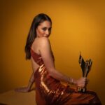 Meaghan Rath Instagram - Still basking in the warmth of last night! Thank you so much @thecdnacademy. I feel just so lucky to make this show, and so grateful to all the people behind the scenes, who work tirelessly to make it something really, really special. Getting to play this character has truly been one of the best parts about being a human woman, for me!