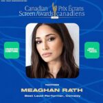 Meaghan Rath Instagram - Thank you so much @thecdnacademy for our 6 nominations! I am so so proud of this show and this team, and ready to celebrate from now til the end of time.
