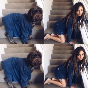 Meaghan Rath Instagram - This wise man has taught me so much and held my hand through the biggest moments of my life. Not one day goes by where I don’t feel grateful for his presence. I’m so lucky we get to do life together, Bug. Happy 9th birthday, chocolate log.🤎