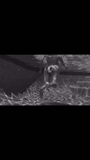 Meaghan Rath Instagram - Baby’s first mermaid video! Half-opening my eyes underwater while wearing contacts was truly harrowing, but all in the name of art, people!