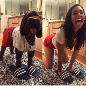 Meaghan Rath Instagram - This wise man has taught me so much and held my hand through the biggest moments of my life. Not one day goes by where I don’t feel grateful for his presence. I’m so lucky we get to do life together, Bug. Happy 9th birthday, chocolate log.🤎
