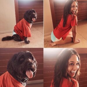 Meaghan Rath Instagram - This wise man has taught me so much and held my hand through the biggest moments of my life. Not one day goes by where I don’t feel grateful for his presence. I’m so lucky we get to do life together, Bug. Happy 9th birthday, chocolate log.🤎