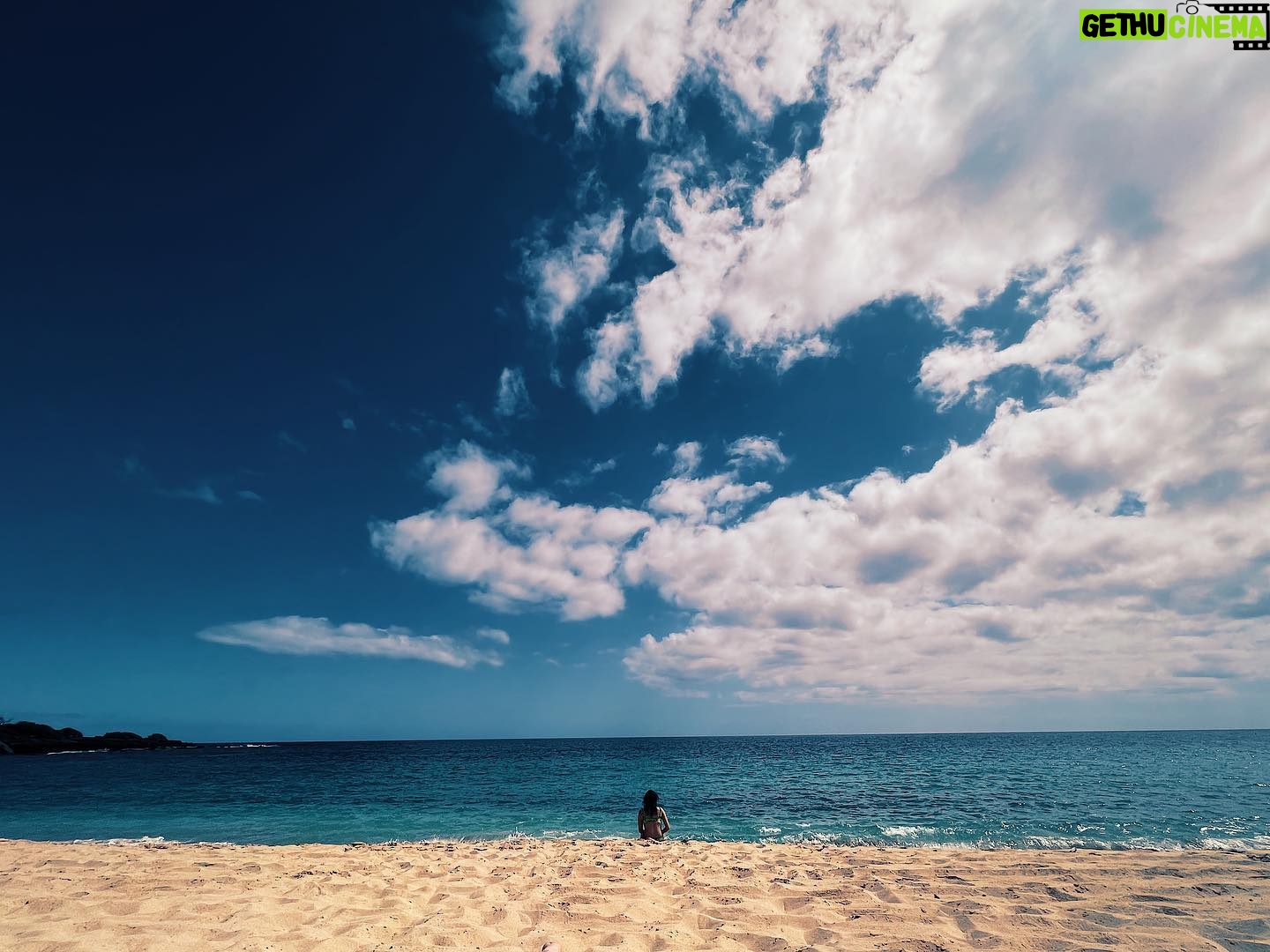 Meaghan Rath - 23.8K Likes - Hawaii, I’ve missed you so much. I am so lucky that I got to bask in your glory again after these years away. Thank you for blessing this baby with your magic🌸🧚🏽♂️🦋