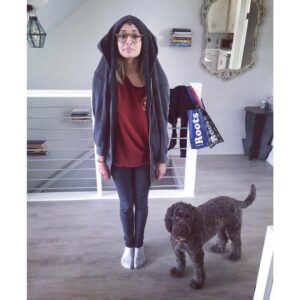 Meaghan Rath Instagram - This wise man has taught me so much and held my hand through the biggest moments of my life. Not one day goes by where I don’t feel grateful for his presence. I’m so lucky we get to do life together, Bug. Happy 9th birthday, chocolate log.🤎