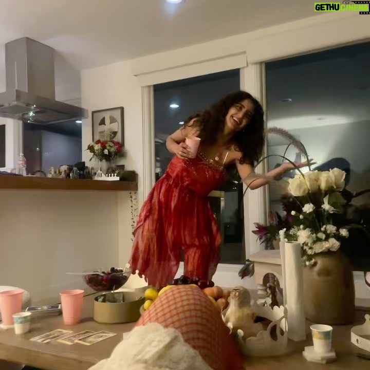 Medalion Rahimi - 3 Likes - a midsummer’s eve of my dreams 💫 thank you to everyone who came to celebrate this transformative year with me 🦋 and a special thank you to my family for your boundless love and support ❤️ ended the night with a lip sync to one of my favorite belted ballads by the fabulous Liza Minelli, “maybe this time” 🌹