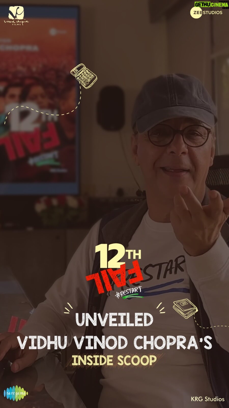 Medha Shankar Instagram - Unravel the untold heroes in 12th Fail ππ» Book your tickets today! π (Link in bio) #ZeroSeKarRestart Watch #12thFail IN CINEMAS ONLY, a film inspired by a million true stories. ππ₯ @vidhuvinodchoprafilms @zeestudiosofficial @vikrantmassey @anantvjoshi @anshumaan_pushkar #VikasDivyakirti @arsgeeta @itsharishkhanna @priyanshuchatterjee @moitrashantanu @swanandkirkire @saregama_official @krgstudios