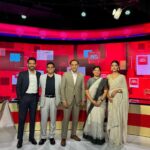 Medha Shankar Instagram – The real and reel life Manoj Kumar Sharma and Shraddha Joshi. @vikrantmassey & @medhashankr in the @indiatoday Mediaplex for a conversation on Vidhu Vinod Chopraβs new film #12thFail which has been getting rave reviews. Catch them tonight at 8:30 pm and over the weekend on @indiatoday