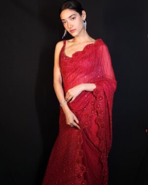 Medha Shankar Instagram - First @filmfare experience was special🫶

Outfit @sawangandhiofficial 
Styled by @tanghavri 
HMU @symone.neilson_mua_hair 
Photographer @siddhant_singhvi
