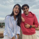 Medha Shankar Instagram – When the camera isn’t rolling, Esh and Sateesh are……..still Esh and Sateesh😂 Thankyou for all the wonderful messages and giving us so much love🥰
Tell me in the comments below if you have someone like Esh or Sateesh in your life❤️
@arjunberry 

#DilBekaraar streaming now on @disneyplushotstar