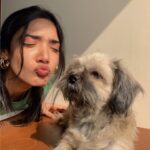 Medha Shankar Instagram – When you don’t give me attention…….I take it🤓🐶
#shelovesme #shejustlikesherspacemore 
.
.
.
.
.
#dogsofinstaworld #doggylovers #explorepage