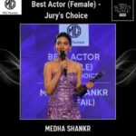 Medha Shankar Instagram - ‘Best Actress Jury’! Wow, this is huge! Thank you for the honour, @pinkvilla 💜 This one’s for my 12th Fail team and you guys! Thank YOU for making our film what it is today, and for giving me soooo much love! I love you all🫶 . . . Gown : @geishadesigns Jewellery : @asmotiwala Style : @khyatibusa @theartistsproject Heels : @oceedeeshoes Fashion Assistant : @riddhidoshi01 HMU @makeupwali @hairbysurekhan 📸 @siddhant_singhvi