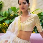 Medha Shankar Instagram - 🌟🤍💫 Wearing @madzinlabel Styled by @malvikabajaj Team @sanjamkaur92 @___haywire Jewellery by @the_jewel_gallery HMU @symone.neilson_mua_hair