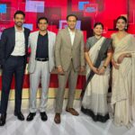 Medha Shankar Instagram – The real and reel life Manoj Kumar Sharma and Shraddha Joshi. @vikrantmassey & @medhashankr in the @indiatoday Mediaplex for a conversation on Vidhu Vinod Chopra’s new film #12thFail which has been getting rave reviews. Catch them tonight at 8:30 pm and over the weekend on @indiatoday