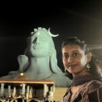 Meena Vasu Instagram – Om namah sıvaya 🕉️🙏😇 #adhiyogi