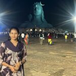 Meena Vasu Instagram – Om namah sıvaya 🕉️🙏😇 #adhiyogi