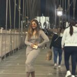 Meera Anil Instagram – The most famous brookyln bridge❤️❤️