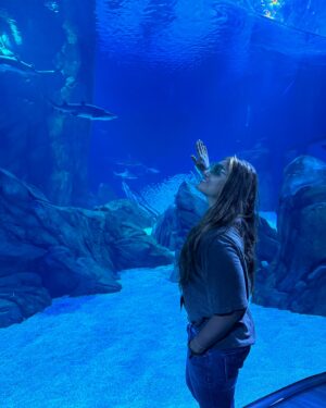 Meera Anil Instagram - AQUA’WO’MAN

@georgiaaquarium