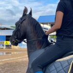 Meetha Raghunath Instagram - I was born loving horses. It is a feeling I have never been able to explain. Big story, Anamika and Kit-Kat were the first horses in my life and I was five. Everyday of that one year in kindergarten, I would gallop day in and day out. A year so clearly etched in my heart. I unfortunately didn’t have the opportunity to continue after that. For twenty years I’ve carried the feeling of wanting to ride a horse within me. At 26, I got on a horse to ride again, as an absolute beginner and it made me so happy. When you grow older you begin to think it’s too late to follow your heart. You don’t know if you can actually do all that you’ve always wanted to do. Can you afford it? Will your body cooperate? Most people who are going to help you learn a skill are now younger than you. Kids decades younger than you are the professionals and you’re the beginner, aren’t you gonna be embarrassed when you fall, when you make mistakes? All of us go through these questions before we begin learning something after a certain age. But if there’s one thing I’ve learnt in the last couple of years, it is that, if your want to learn something is greater than all these trivialities that your mind throws at you, you will learn it no matter what. Nothing else matters. If you ever think it’s too late to start something, it’s not. We deserve to do what makes our heart happy. I hope we can slowly build a world where everyone has opportunities to follow their hearts 🌻🤍 Thank you @team.equinedreams and Issac ( @just_get_high_with_me )for helping me begin. I sure have a long journey ahead. But to have that you have to first start, don’t you?