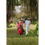 Meetha Raghunath Instagram – Sarees of my Wedding.

Part 2 – The Wedding! 

1. The blue and red silk saree with golden zari – As a family we love single colour solid bodied sarees with traditional borders. My mom got this for herself first but I flicked it from her for the pre wedding ceremony and I’m glad I did. This is also from Anya.
2. The cream tissue silk saree with a green pallu – I only wanted to wear sarees for any occasion associated with the wedding. I found this gorgeous saree that’s tissue silk and has a beautiful green pallu. Wearing a sleeveless green blouse, I sorigified (read tucked in) the pallu and danced away at the cocktail party. I got this from Anya (again). 
3. The cream silk saree with orangish red thread worked border – This is one of the first sarees I ever got. We went to Mahaveers Coimbatore just to see sarees with no intention of buying any immediately but as soon as I saw this I knew this was it. Red and white are traditional Badaga colours and I couldn’t have asked for anything better.
4. The pink silk saree with a green border – My mom and sister had selected this from Nalli in T Nagar when I was promoting Good Night. I went in after work and loved it when I saw it because it has such a distinct tone of pink to it with impeccable zari work. 

We wanted the engagement and the wedding to be a super chill intimate party. So I draped my own sarees, did my own hair and make up and got ready before the rest of the family.( Also I had my mom and sister for any help I needed, so 🌝) I also wore kannadi valayals (glass bangles) because I love them! 

I love it when I know where someone got a piece of clothing I like from. So this me sharing where I got my wedding sarees from. This is not an ad, nobody is paying me for it. I love the sarees I got for my wedding and I’m really grateful for them. I hope you get to wear all that you love and enjoy too🌻

Thank you for your time! 

@weddingsbyvasanth