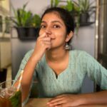 Meetha Raghunath Instagram - Peach iced tea and asking god to help me.