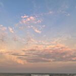 Meetha Raghunath Instagram - I wonder what love is. Is it watching the world together, And seeing the same sky? Maybe that is what love is - Purple skies and a matter of time. 🌤