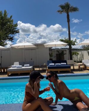 Meg DeLacy Instagram - south of france in my underpants