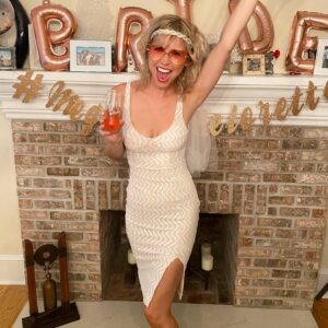 Meg Maley Instagram - I’ll be staring at photos from this weekend for the next 40 years. Heart is so full. So thankful for the love and having the weirdest-in-the-BEST-way bridal party... One step closer to Mrs. Holloway ❤️
